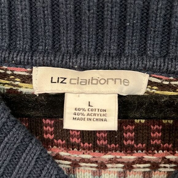 Striped Multicolor Women's Sweater - Picture 6 of 6